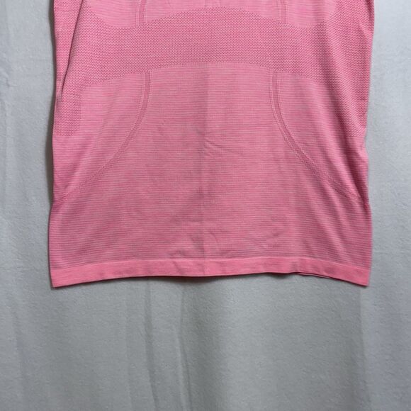 Lululemon Swiftly Tech Racerback Heathered Flash Light Tank Top Size 12 W1960S - Picture 6 of 11